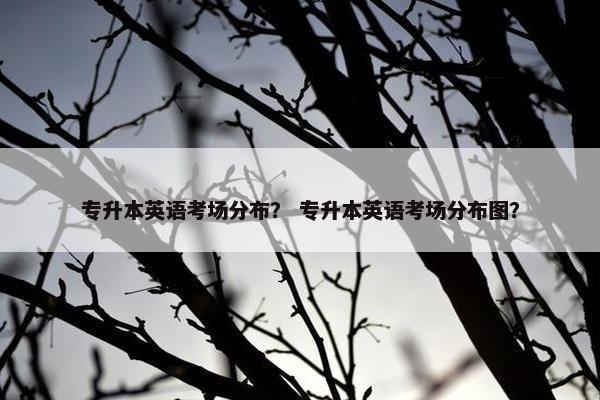 专升本英语考场分布？ 专升本英语考场分布图？