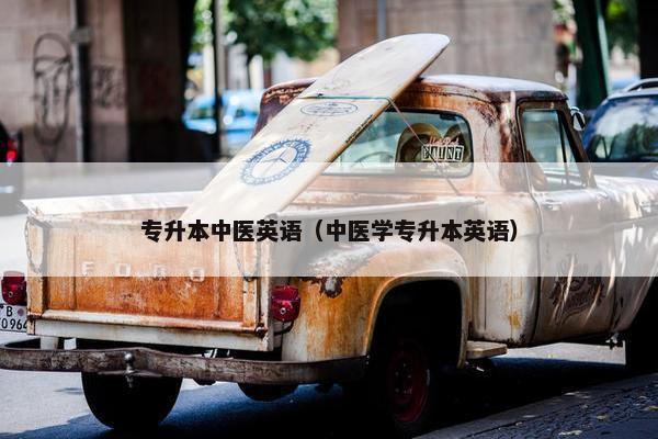 专升本中医英语（中医学专升本英语）