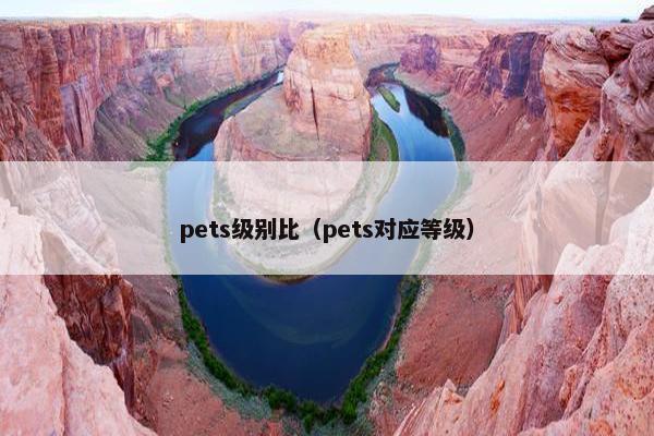 pets级别比（pets对应等级）