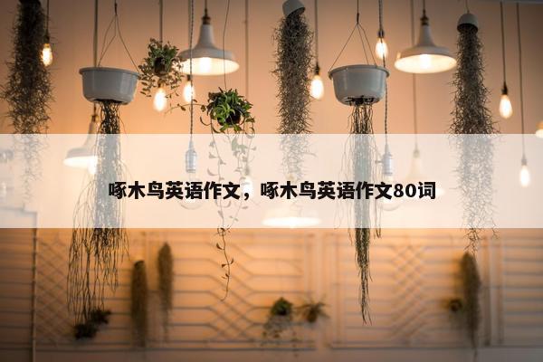 啄木鸟英语作文，啄木鸟英语作文80词