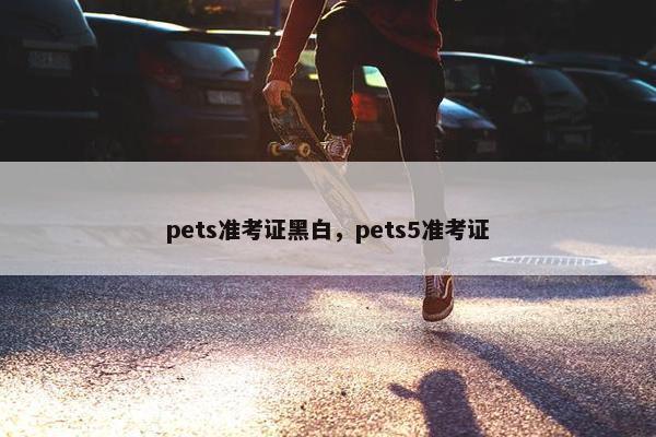 pets准考证黑白，pets5准考证