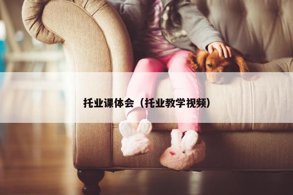 托业课体会（托业教学视频）