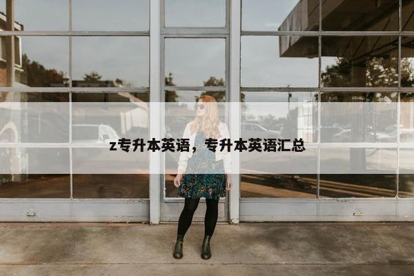 z专升本英语，专升本英语汇总