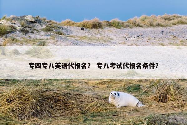 专四专八英语代报名？ 专八考试代报名条件？