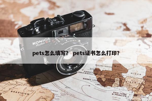 pets怎么填写？ pets证书怎么打印？