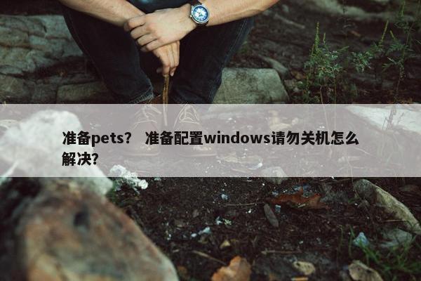 准备pets？ 准备配置windows请勿关机怎么解决？