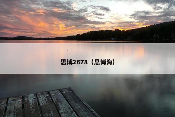 思博2678（思博海）