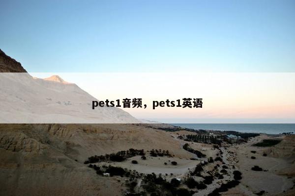 pets1音频，pets1英语