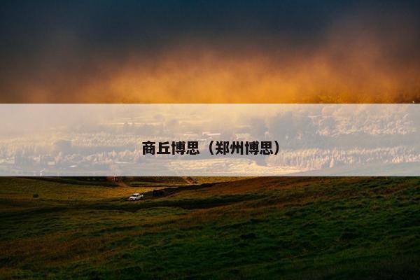 商丘博思（郑州博思）