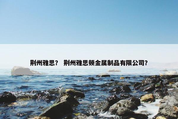 荆州雅思？ 荆州雅思顿金属制品有限公司？