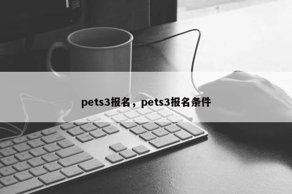 pets3报名，pets3报名条件