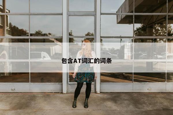包含AT词汇的词条