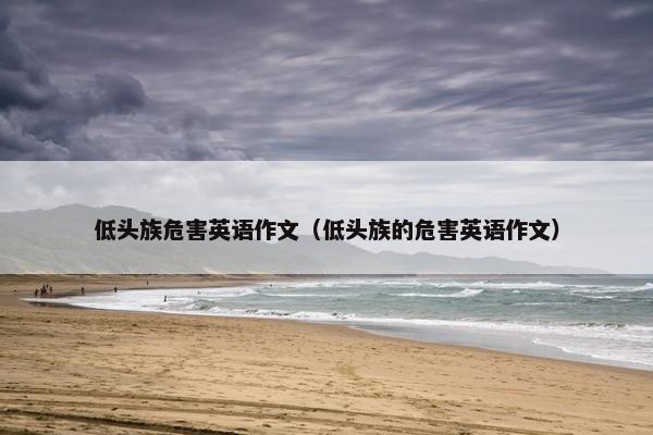 低头族危害英语作文（低头族的危害英语作文）