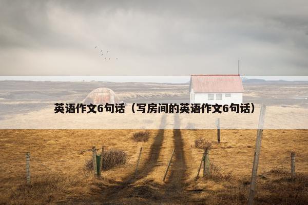 英语作文6句话（写房间的英语作文6句话）