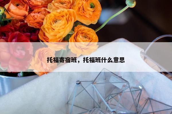 托福寄宿班，托福班什么意思