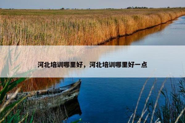 河北培训哪里好，河北培训哪里好一点