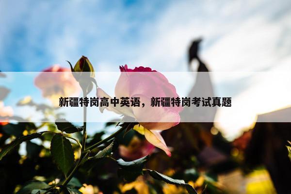 新疆特岗高中英语，新疆特岗考试真题