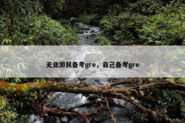 无业游民备考gre，自己备考gre