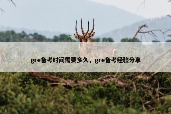gre备考时间需要多久，gre备考经验分享
