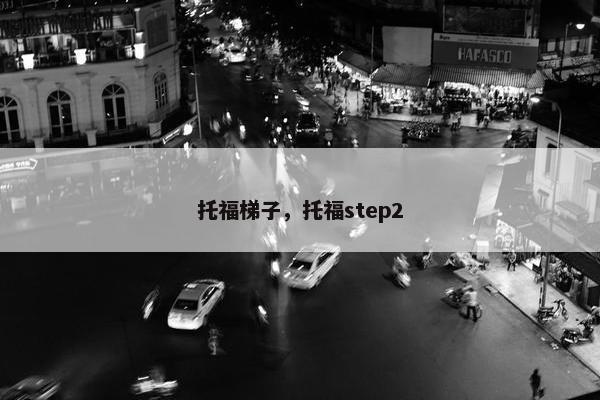 托福梯子，托福step2