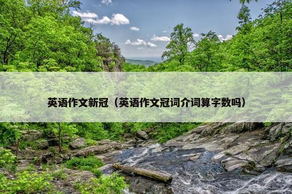 英语作文新冠(英语作文冠词介词算字数吗) 英语作文新冠(英语作文冠词介词算字数吗)