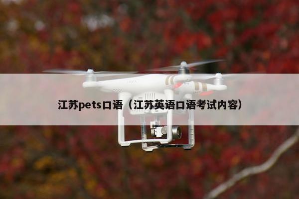 江苏pets口语(江苏英语口语考试内容)