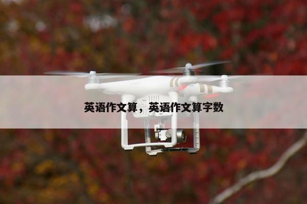 英语作文算，英语作文算字数