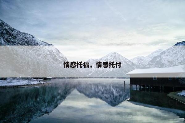 情感托福，情感托付